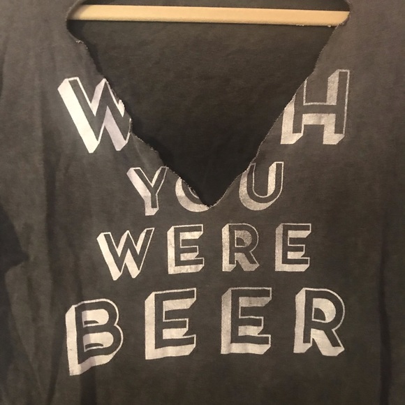 2 for $15 - AEO Don’t Ask Why Cutout Top EUC - Picture 2 of 4